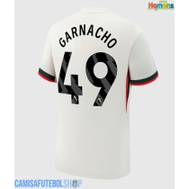 Camisa de time de futebol Chelsea Alejandro Garnacho #49 Replicas 2º Equipamento 2025-26 Manga Curta